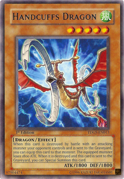 Handcuffs Dragon [TDGS-EN013] Rare | Tables and Towers