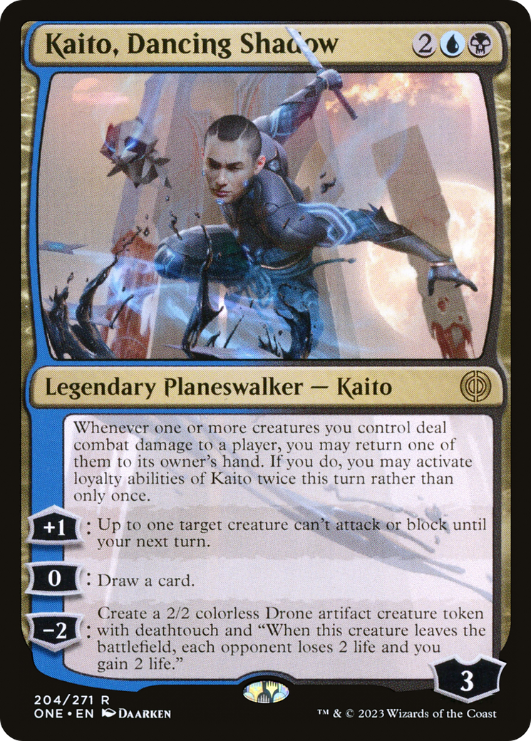 Kaito, Dancing Shadow [Phyrexia: All Will Be One] | Tables and Towers