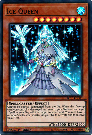 Ice Queen [AC18-EN005] Super Rare | Tables and Towers