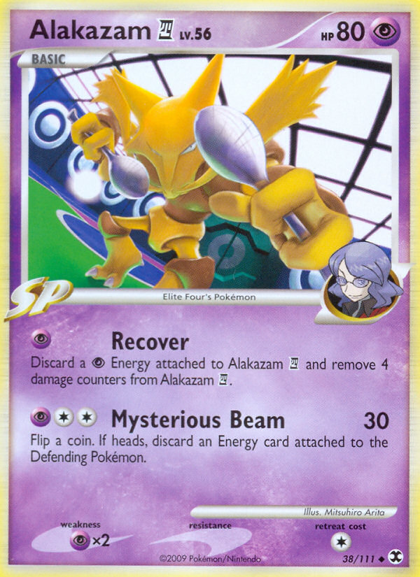 Alakazam (38/111) [Platinum: Rising Rivals] | Tables and Towers