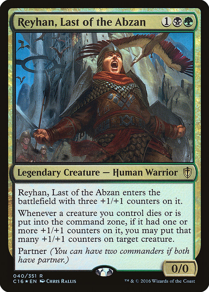 Reyhan, Last of the Abzan [Commander 2016] | Tables and Towers