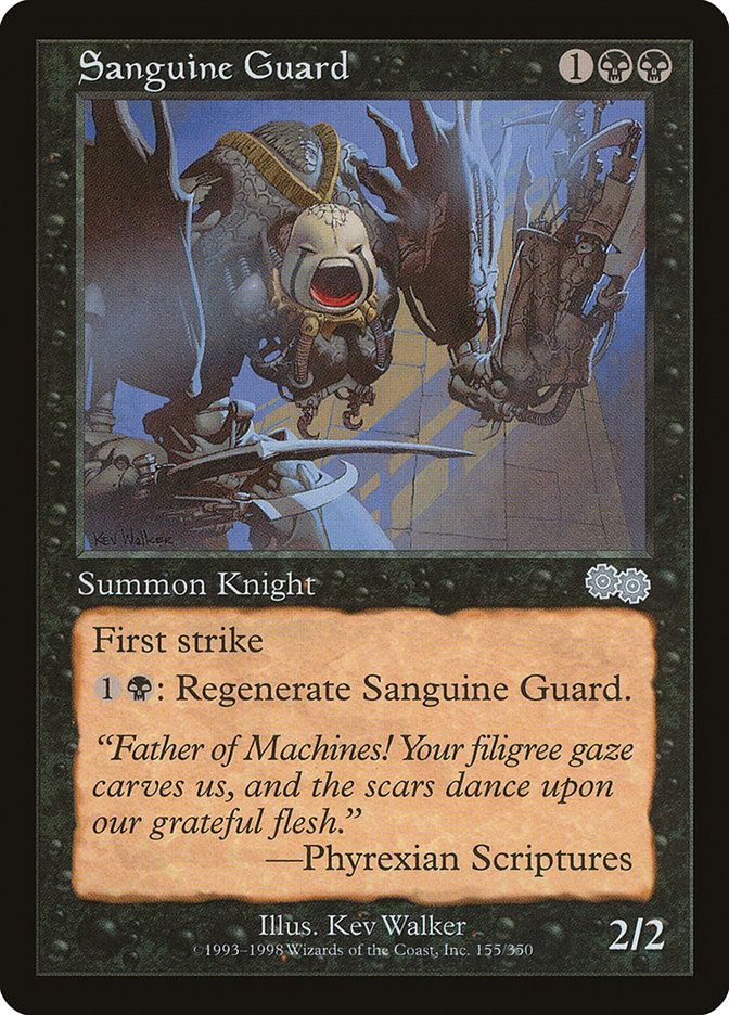 Sanguine Guard [Urza's Saga] | Tables and Towers