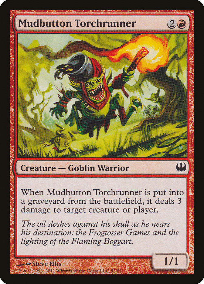 Mudbutton Torchrunner [Duel Decks: Knights vs. Dragons] | Tables and Towers