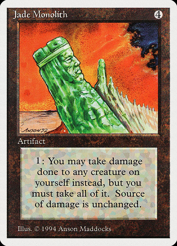 Jade Monolith [Summer Magic / Edgar] | Tables and Towers