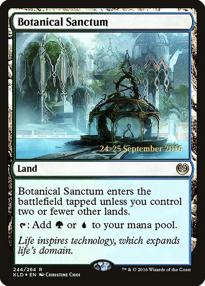 Botanical Sanctum [Kaladesh Prerelease Promos] | Tables and Towers