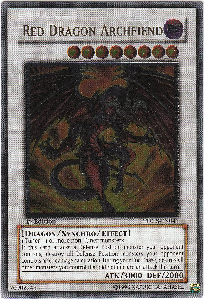 Red Dragon Archfiend [TDGS-EN041] Ultimate Rare | Tables and Towers