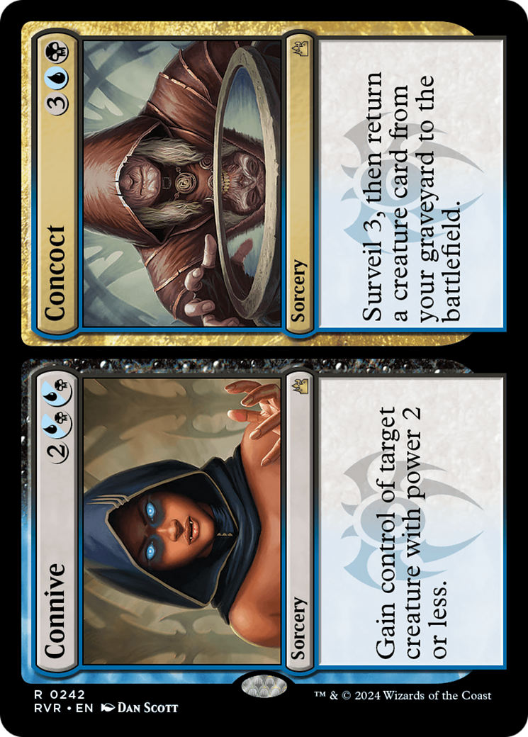 Connive // Concoct [Ravnica Remastered] | Tables and Towers