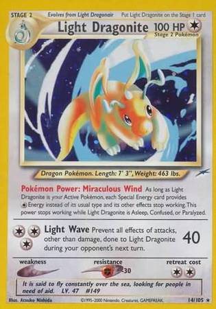 Light Dragonite (14/105) [Neo Destiny Unlimited] | Tables and Towers