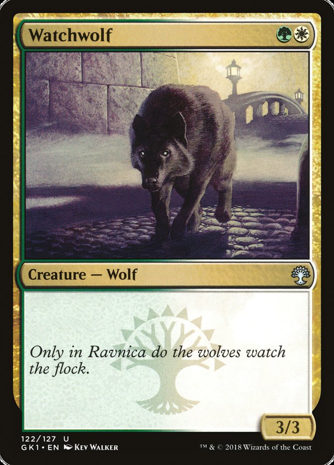 Watchwolf [Guilds of Ravnica Guild Kit] | Tables and Towers