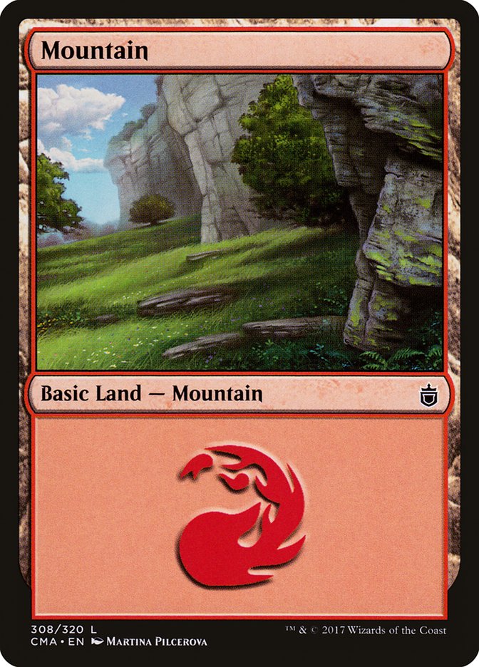 Mountain (308) [Commander Anthology] | Tables and Towers