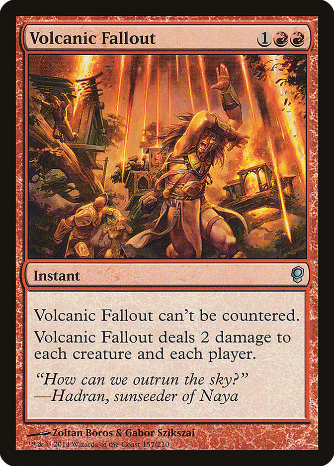 Volcanic Fallout [Conspiracy] | Tables and Towers