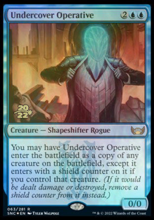 Undercover Operative [Streets of New Capenna Prerelease Promos] | Tables and Towers