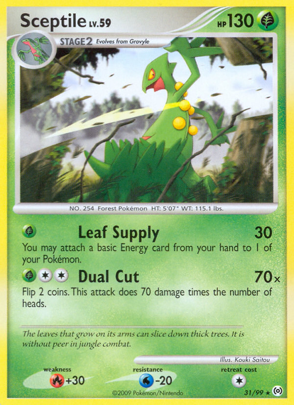 Sceptile (31/99) [Platinum: Arceus] | Tables and Towers