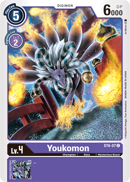 Youkomon [ST6-07] [Starter Deck: Venomous Violet] | Tables and Towers