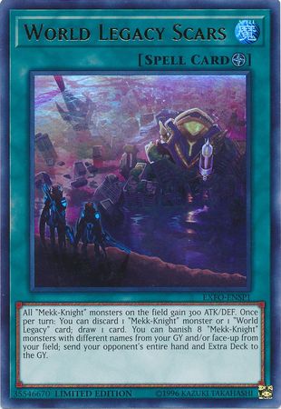 World Legacy Scars (Sneak Peek) [EXFO-ENSP1] Ultra Rare | Tables and Towers