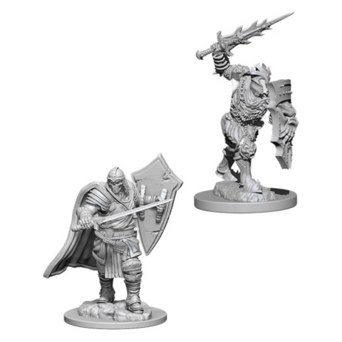 Nolzur's Marvelous Miniatures - Death Knight & Helmed Horror | Tables and Towers