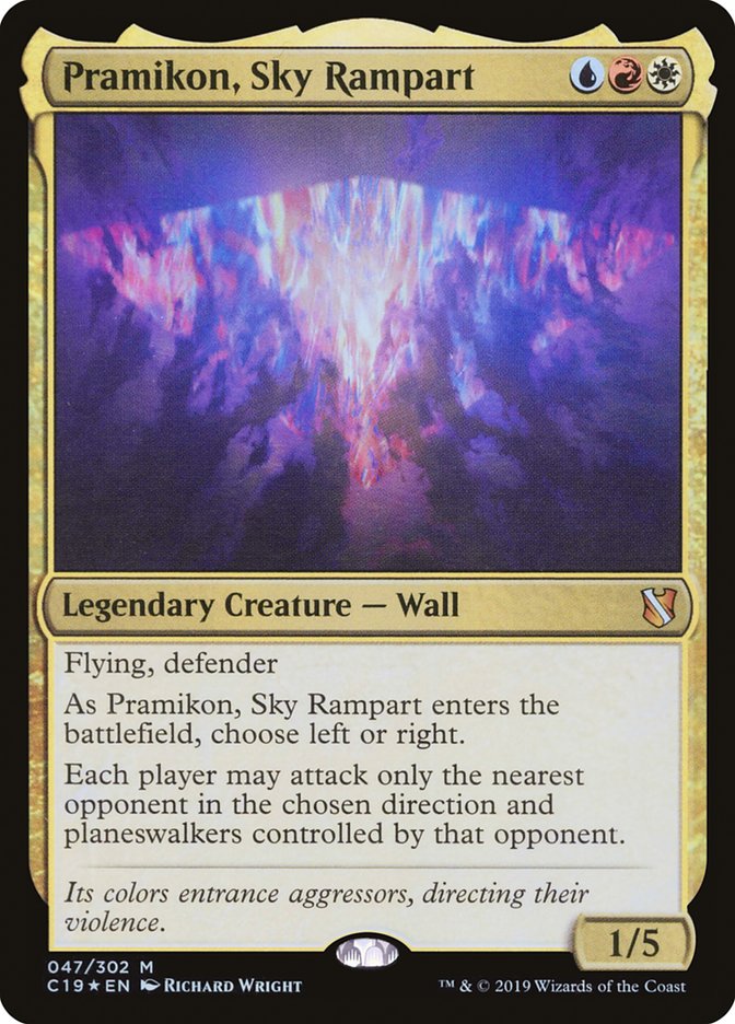 Pramikon, Sky Rampart [Commander 2019] | Tables and Towers