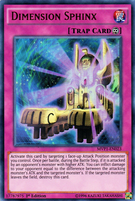 Dimension Sphinx [MVP1-EN023] Ultra Rare | Tables and Towers