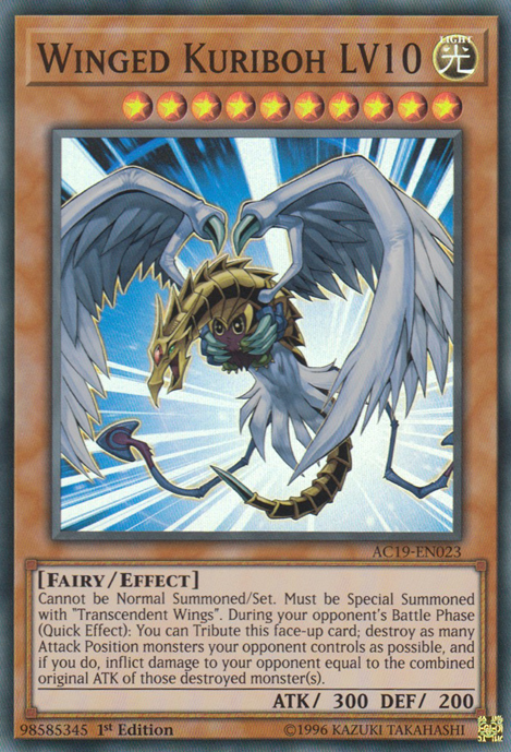 Winged Kuriboh LV10 [AC19-EN023] Super Rare | Tables and Towers