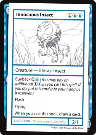 Innocuous Insect (2021 Edition) [Mystery Booster Playtest Cards] | Tables and Towers