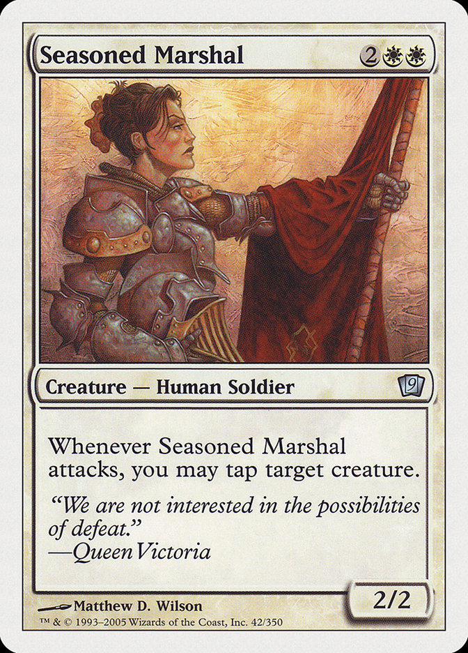 Seasoned Marshal [Ninth Edition] | Tables and Towers