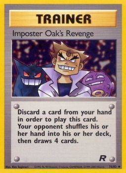 Imposter Oak's Revenge (76/82) [Team Rocket Unlimited] | Tables and Towers