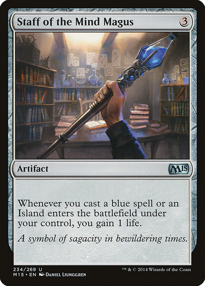 Staff of the Mind Magus [Magic 2015] | Tables and Towers