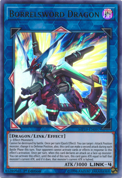 Borrelsword Dragon [MP19-EN097] Ultra Rare | Tables and Towers