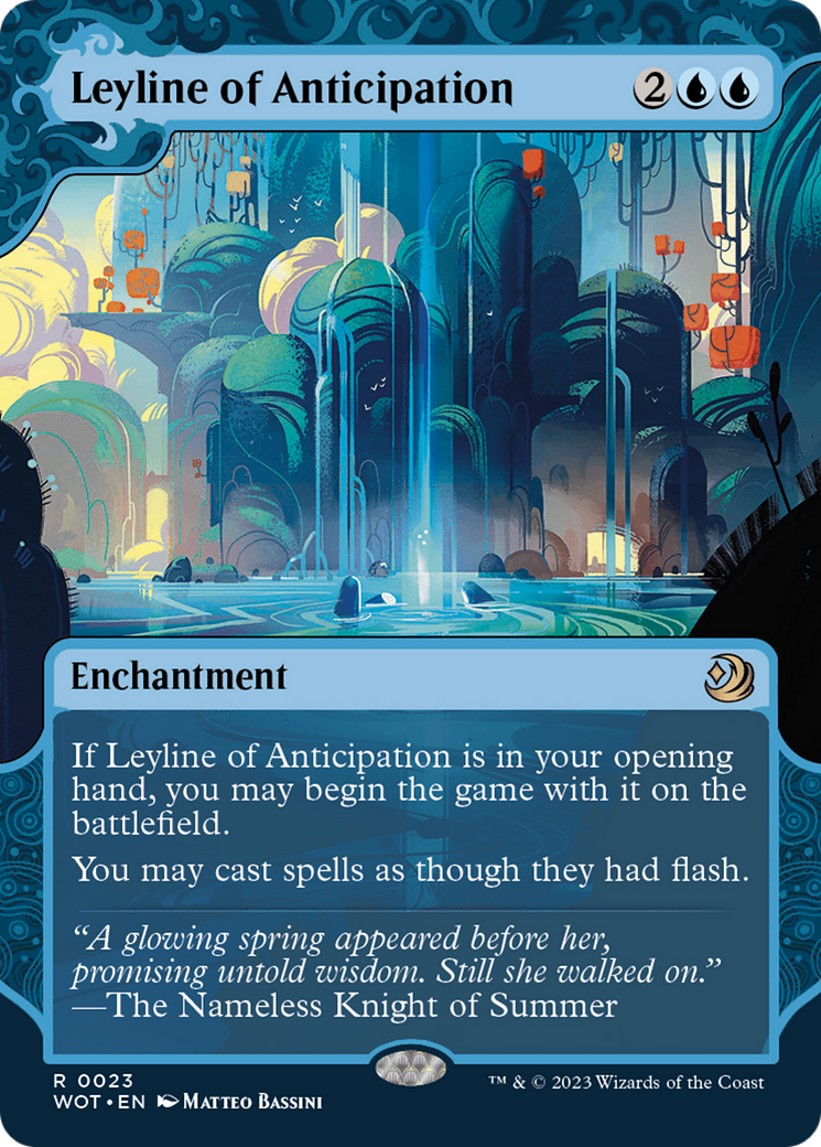Leyline of Anticipation [Wilds of Eldraine: Enchanting Tales] | Tables and Towers