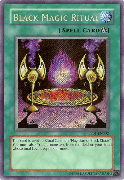 Black Magic Ritual [PP01-EN002] Secret Rare | Tables and Towers