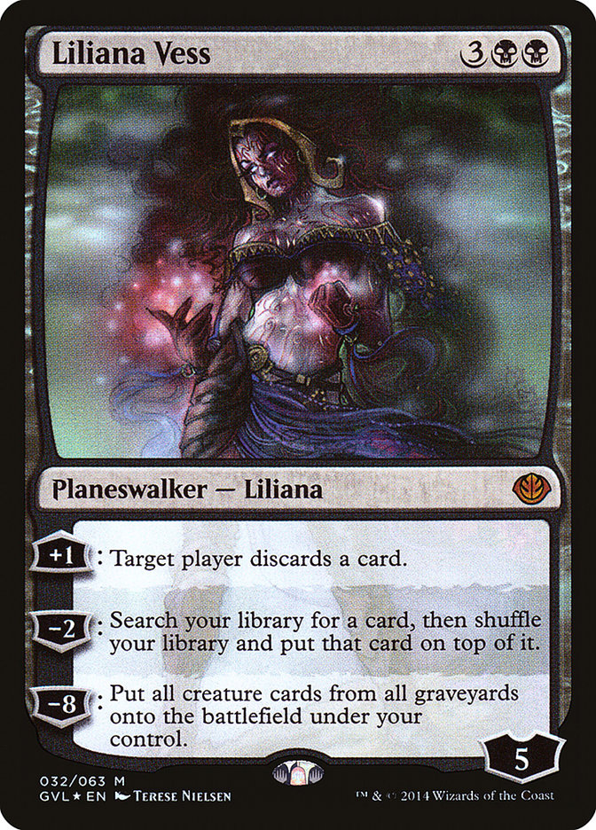 Liliana Vess (Garruk vs. Liliana) [Duel Decks Anthology] | Tables and Towers