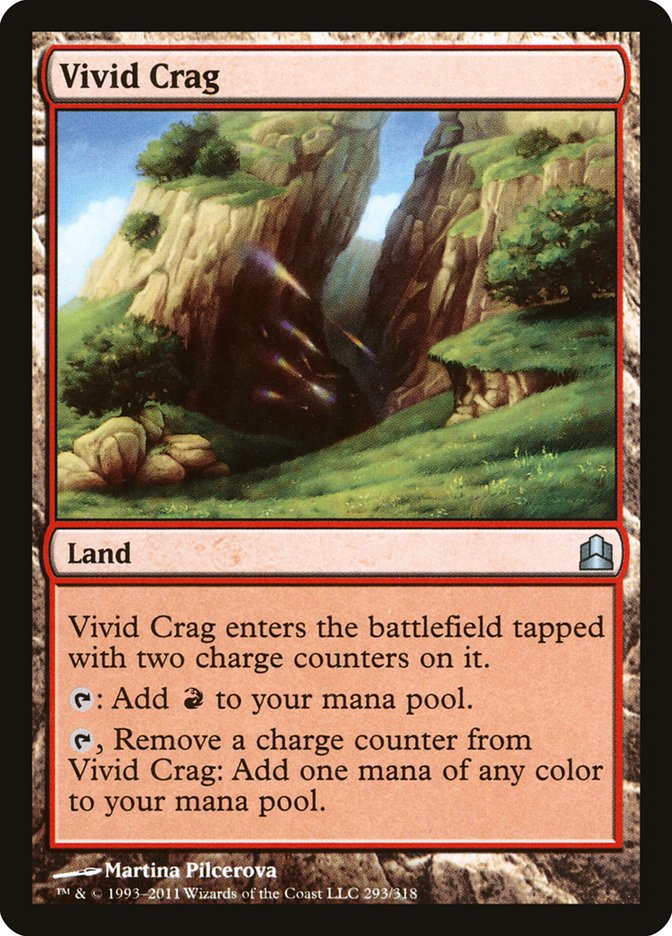 Vivid Crag [Commander 2011] | Tables and Towers