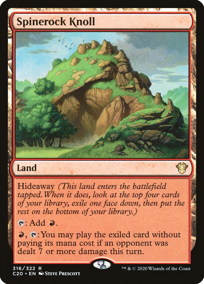 Spinerock Knoll [Commander 2020] | Tables and Towers