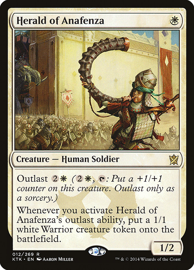 Herald of Anafenza [Khans of Tarkir] | Tables and Towers