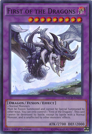 First of the Dragons [NECH-EN050] Super Rare | Tables and Towers