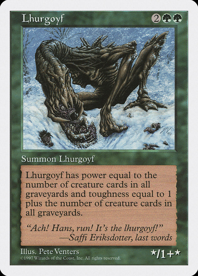 Lhurgoyf [Fifth Edition] | Tables and Towers