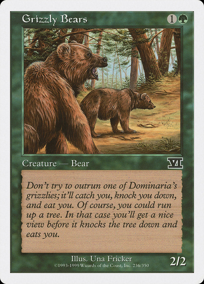 Grizzly Bears [Classic Sixth Edition] | Tables and Towers