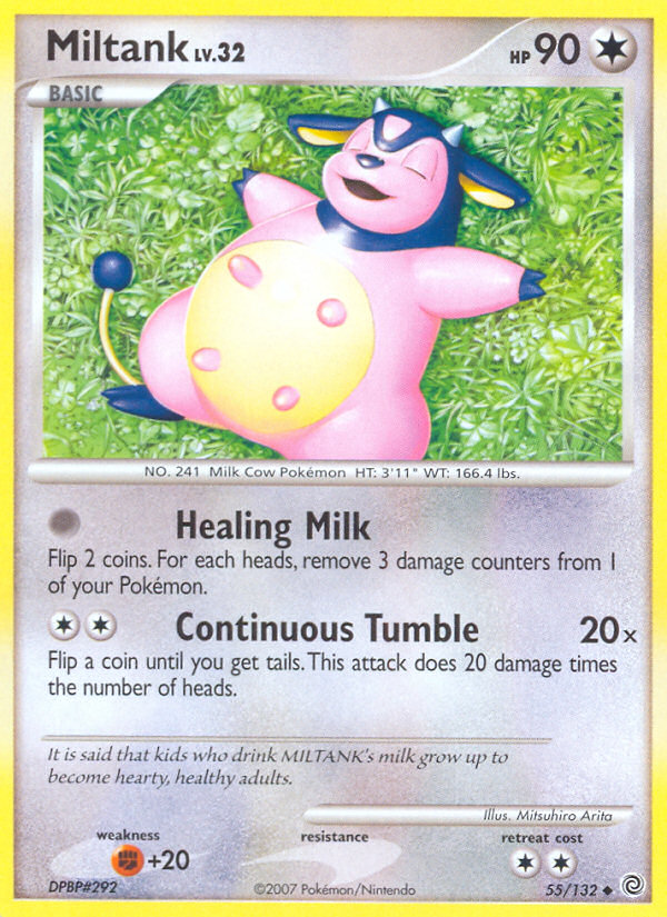 Miltank (55/132) [Diamond & Pearl: Secret Wonders] | Tables and Towers