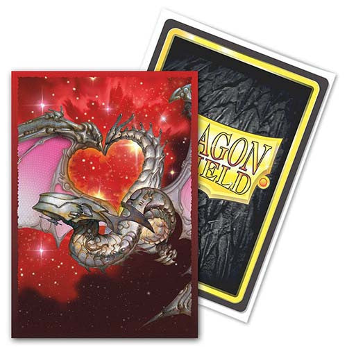 Dragon Shield Sleeves: Japanese Brushed Valentines 2022 (Box Of 60) | Tables and Towers