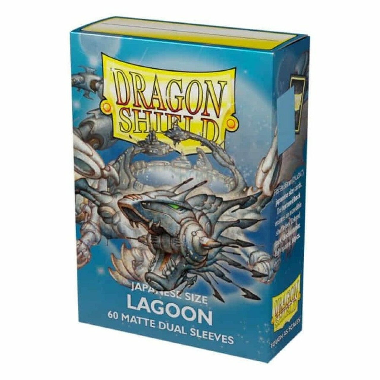 Dragon Shield Sleeves: Japanese Matte Lagoon (Box of 60) | Tables and Towers