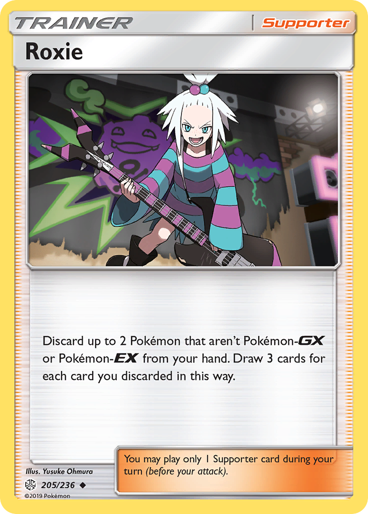 Roxie (205/236) [Sun & Moon: Cosmic Eclipse] | Tables and Towers