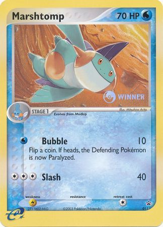 Marshtomp (011) (Jumbo Card) [Nintendo: Black Star Promos] | Tables and Towers