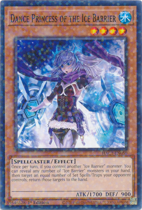 Dance Princess of the Ice Barrier (Duel Terminal) [HAC1-EN050] Common | Tables and Towers