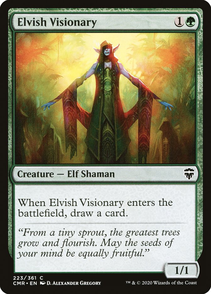 Elvish Visionary [Commander Legends] | Tables and Towers