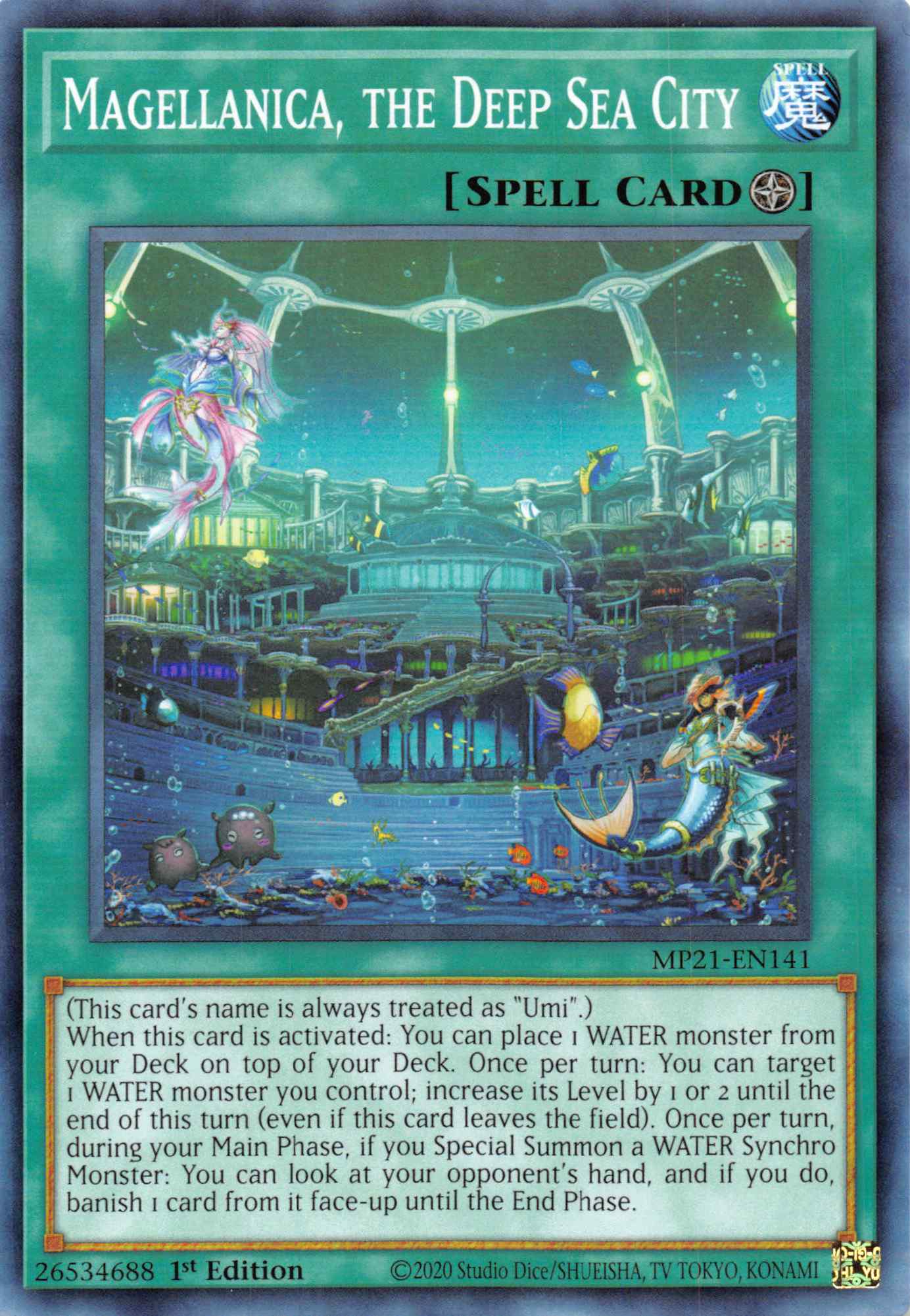 Magellanica, the Deep Sea City [MP21-EN141] Common | Tables and Towers