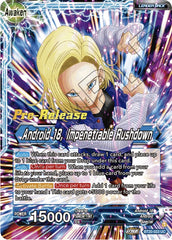 Android 18 // Android 18, Impenetrable Rushdown (BT20-023) [Power Absorbed Prerelease Promos] | Tables and Towers