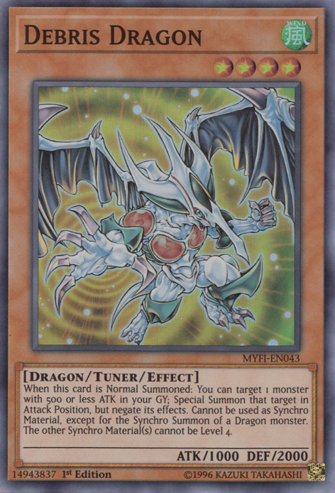 Debris Dragon [MYFI-EN043] Super Rare | Tables and Towers