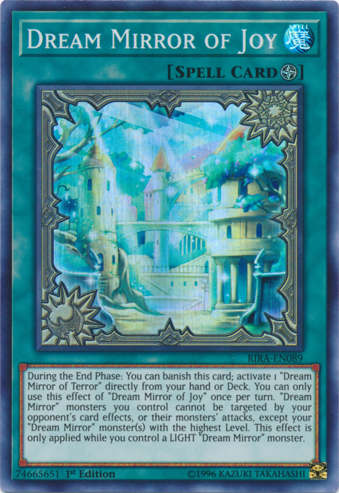 Dream Mirror of Joy [RIRA-EN089] Super Rare | Tables and Towers