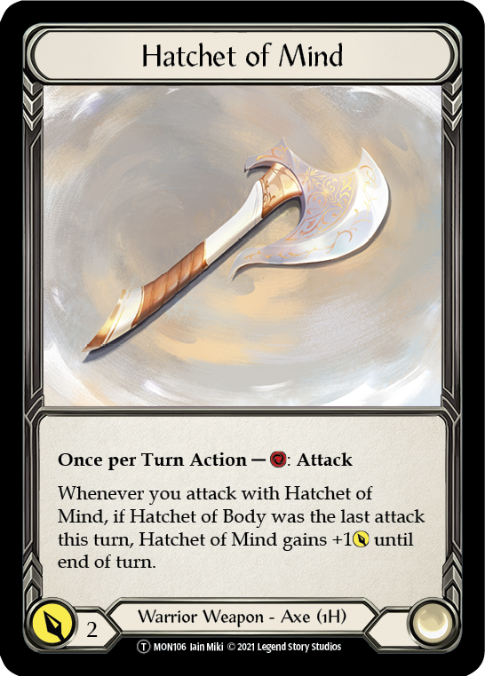 Spectral Shield //Hatchet of Mind [U-MON104 // U-MON106] (Monarch Unlimited)  Unlimited Normal | Tables and Towers