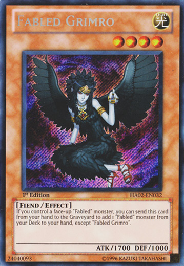 Fabled Grimro [HA02-EN032] Secret Rare | Tables and Towers